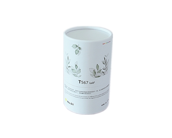 廠家定製綠研250g過毛尖茉莉花茶葉筒 內徑77外徑81高130mm紙筒