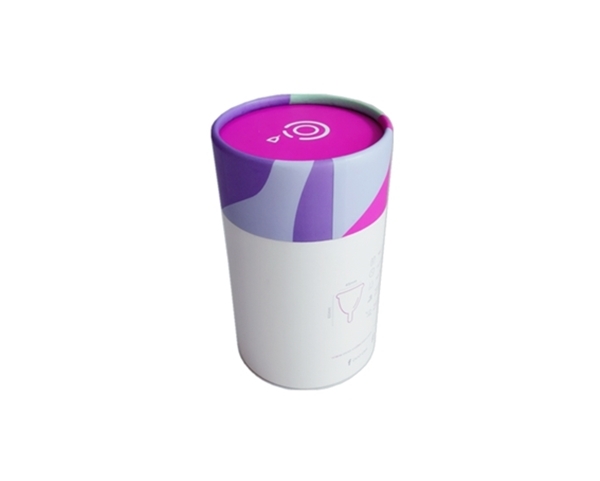 廣州廠（chǎng）家定製牛皮紙筒 女性用（yòng）品包裝盒 紙質可降解內托圓筒