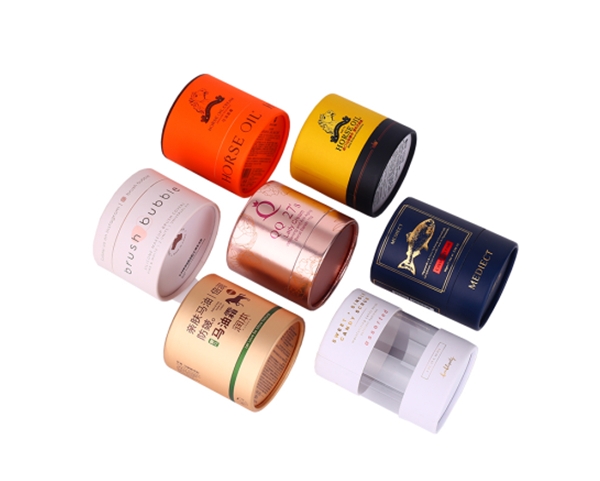 圓形紙罐包裝盒 富婆膏護膚品麵霜香薰精（jīng）油紙罐（guàn）包裝圓形馬油紙筒